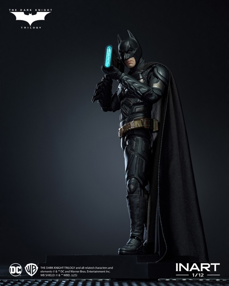 INART The Dark Knight Trilogy Christian Bale Standard Edition 1/12 Action Figure