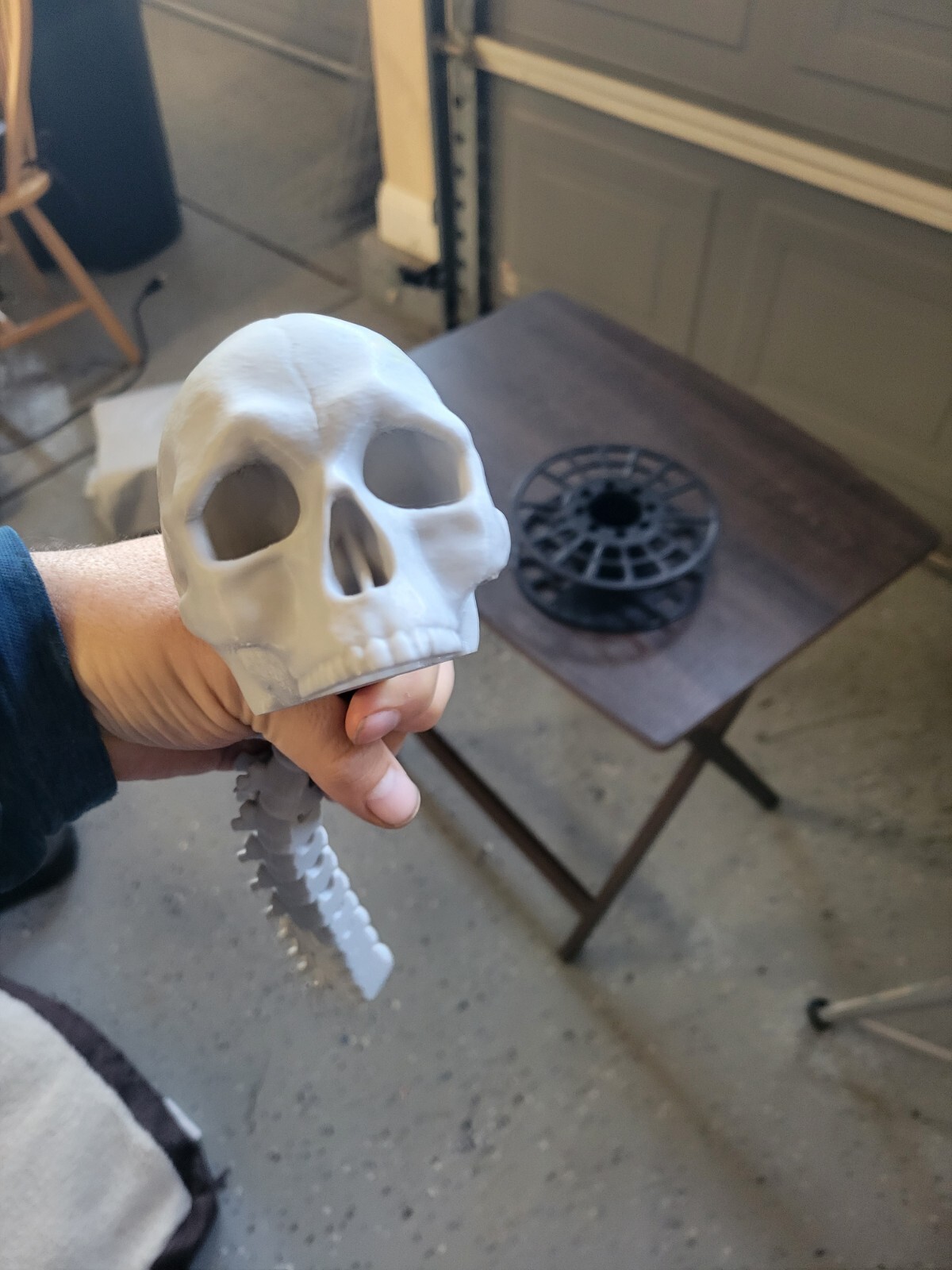 Articulated Predator Trophy Skull PLA