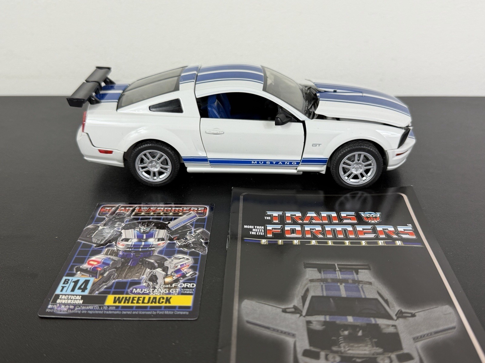 Takara Tomy Transformers Binaltech Mustang GT Street Tuning BT 14 Wheeljack
