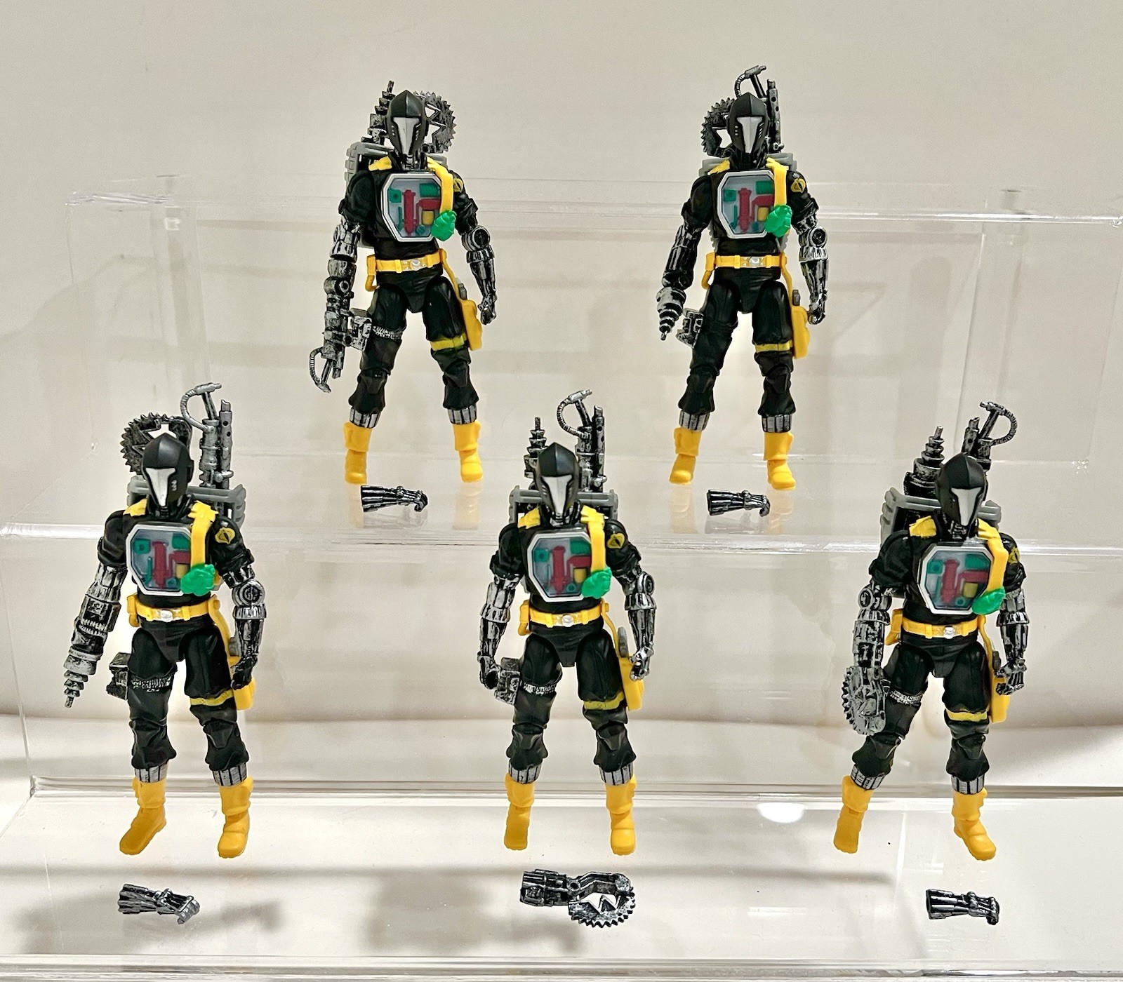 GI Joe 25th Anniversary COBRA B.A.T. Army Builder Figure 2007 2009 BATS Trooper
