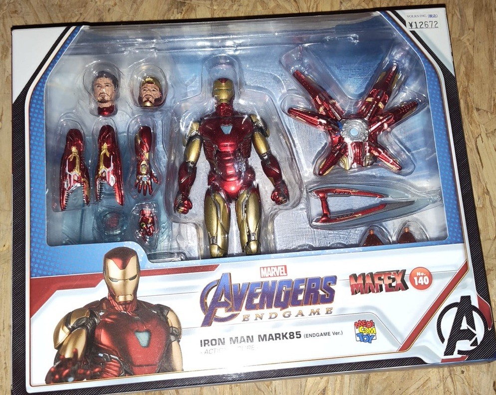 Medicom mafex Ironman Mark 85 Endgame Ver. Action Figure
