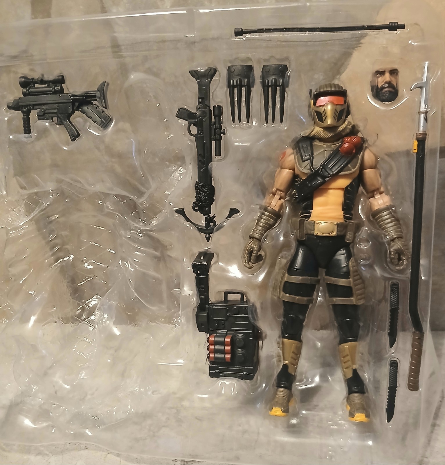 GI Joe Classified Series Cobra Desert Scorpion Trooper 1:12 COMPLETE 6″ Figure