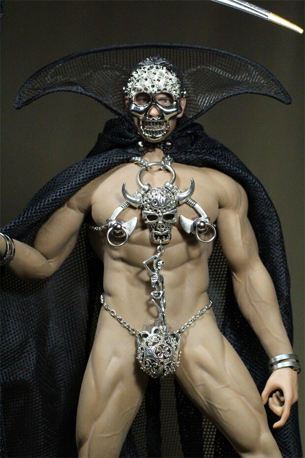 1/6 Sexy Grim Reaper Chain Set Model Fit 12″ Male PH TBL Action Figure Body