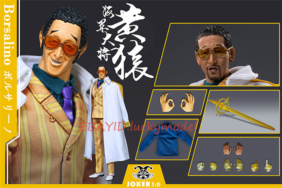 JOKER 1/6 ONE PIECE Generaladmiral Borsalino J-002 Action Figure In Stock NEW