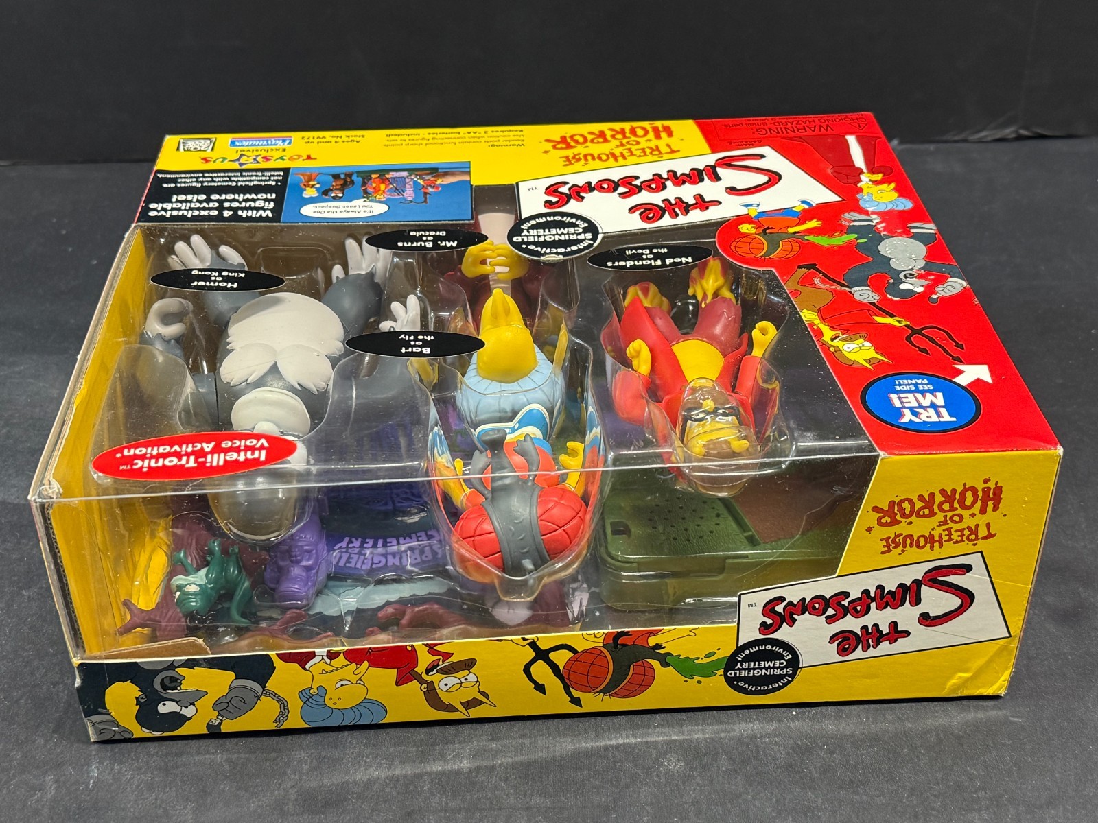 Simpsons Treehouse of Horror Figures Playmates 99172 Toys R Us Exclusive NIB