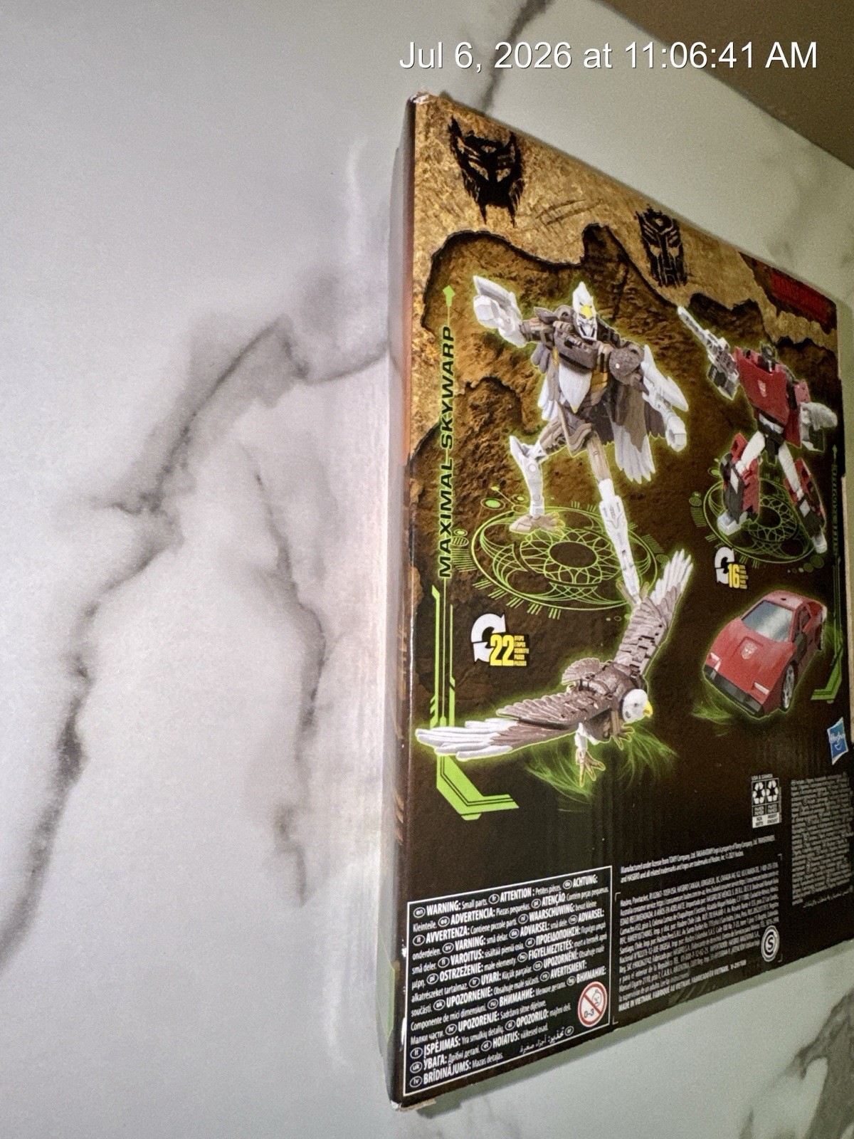 Transformers Kingdom War for Cybertron Skywarp Sideswipe Battle Across Time