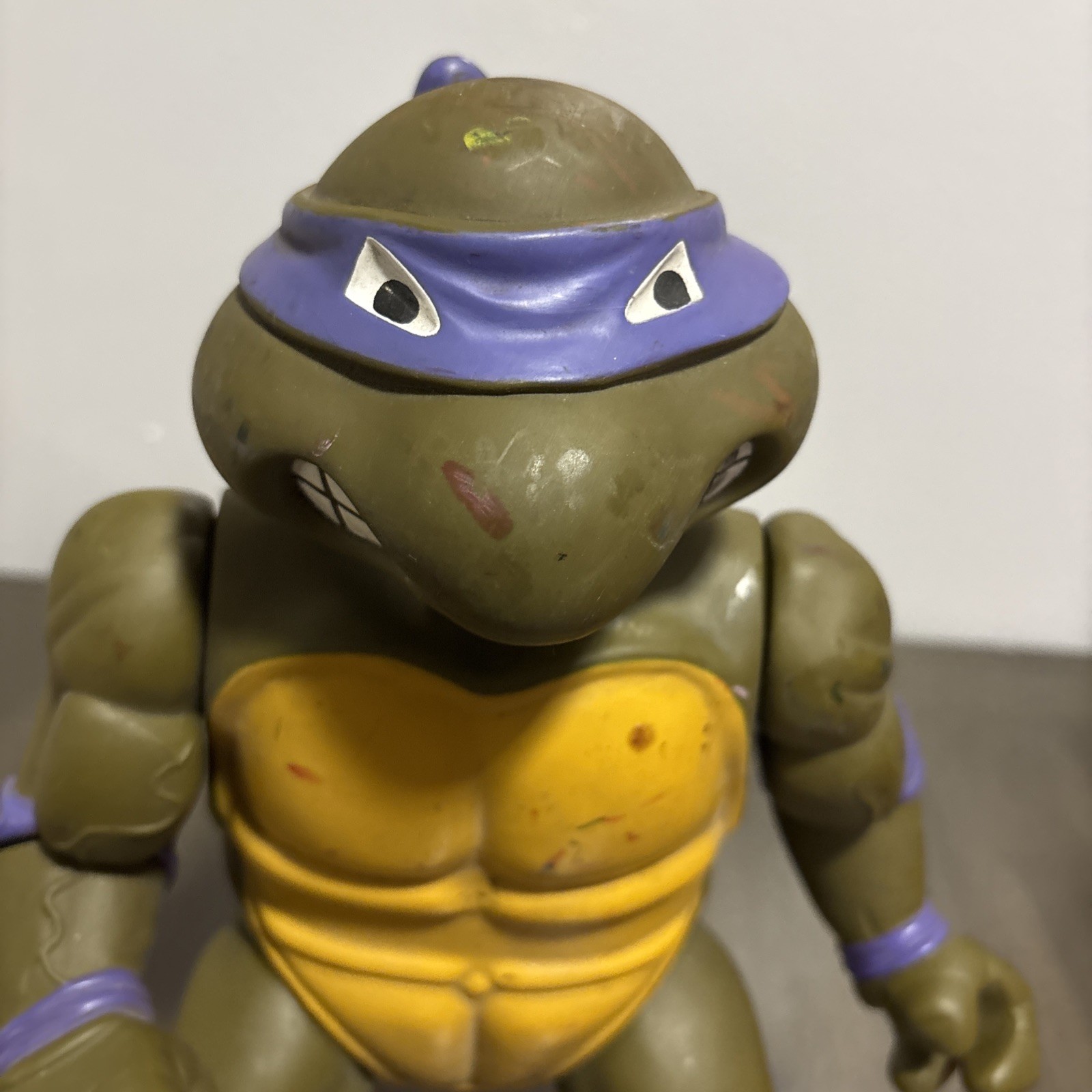 1989 Teenage Mutant Ninja Turtles TMNT Giant Donatello Vintage Figure 13 Inches