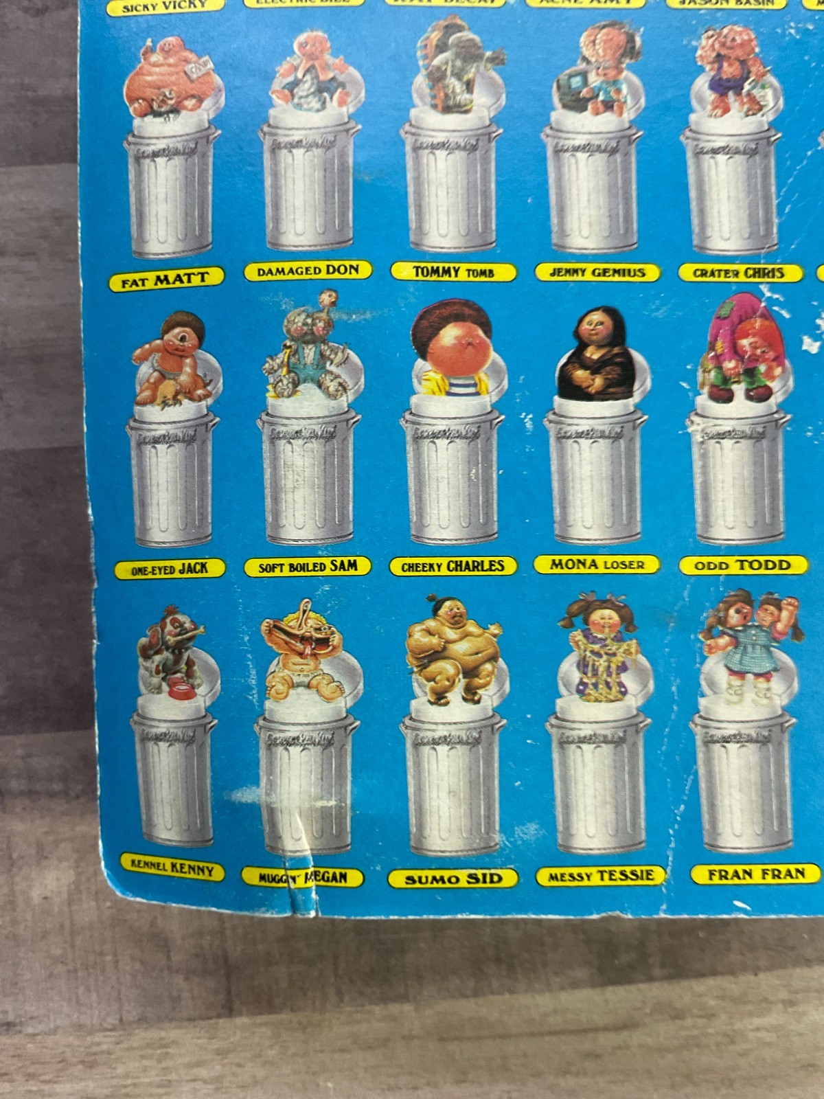 Garbage Pail Kids “SHRUNKEN ED” Pop-Up Imperial Toys 1986 SEALED SEE PICS G4