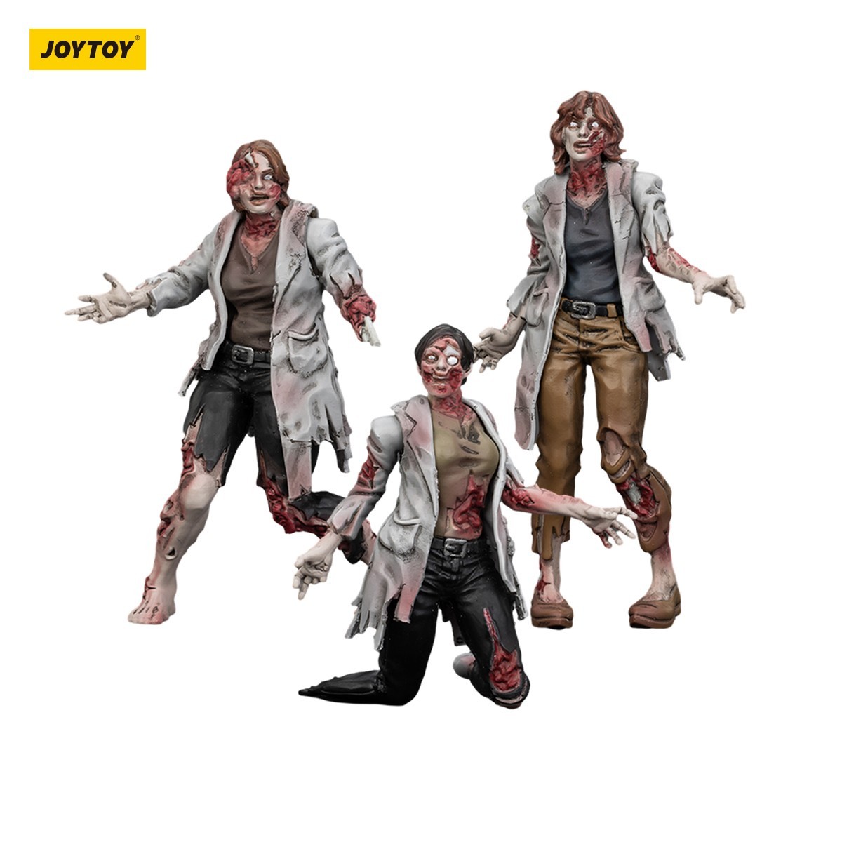 JOYTOY 1:25 action figures Dark Source Zombie Figure Scientists (Female)