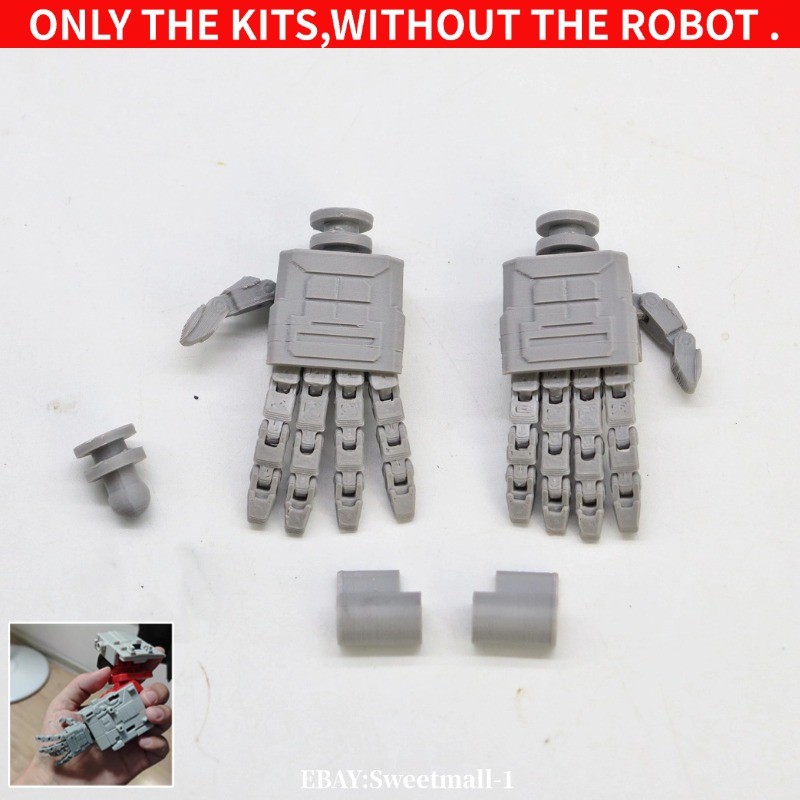 FDM 3D Print Movable Hands Upgrade Kit For AOTP Superion Silverbolt Accessories