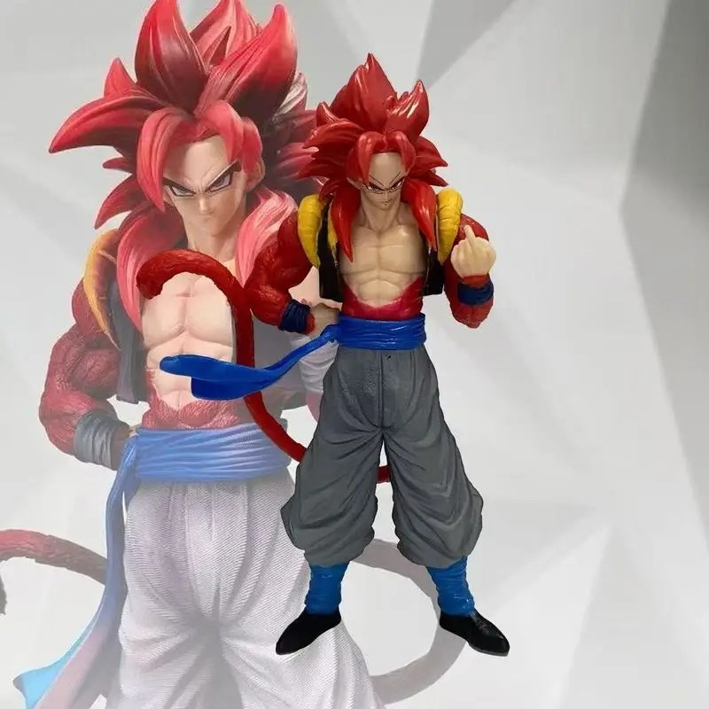 Dragon Ball Super Saiyan 4 Gogeta Action Figure Collectible Anime Statue Desktop