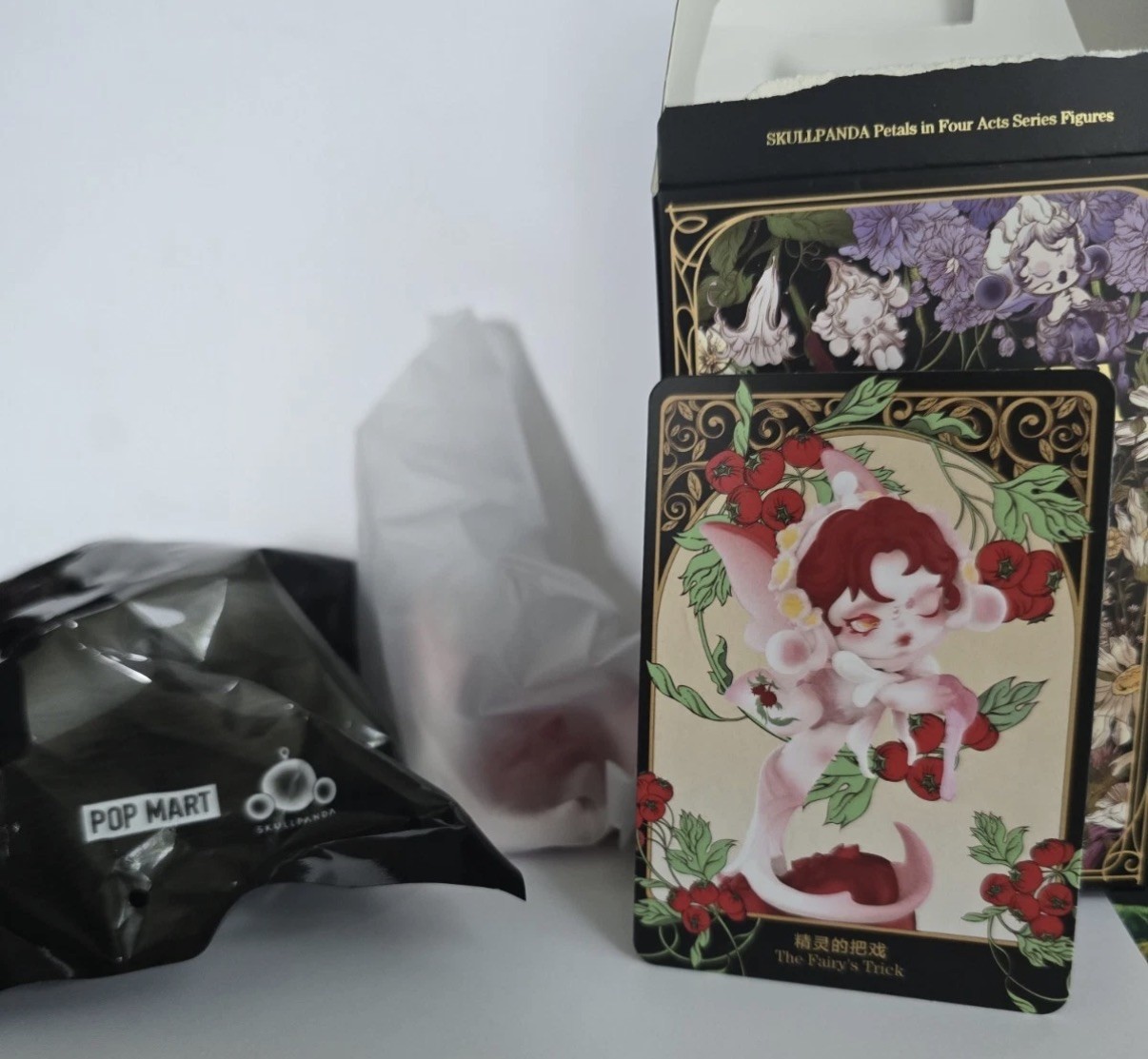 POP MART SKULLPANDA Petals in Four Acts Series Confirmed: THE FAIRY’S TRICK, New