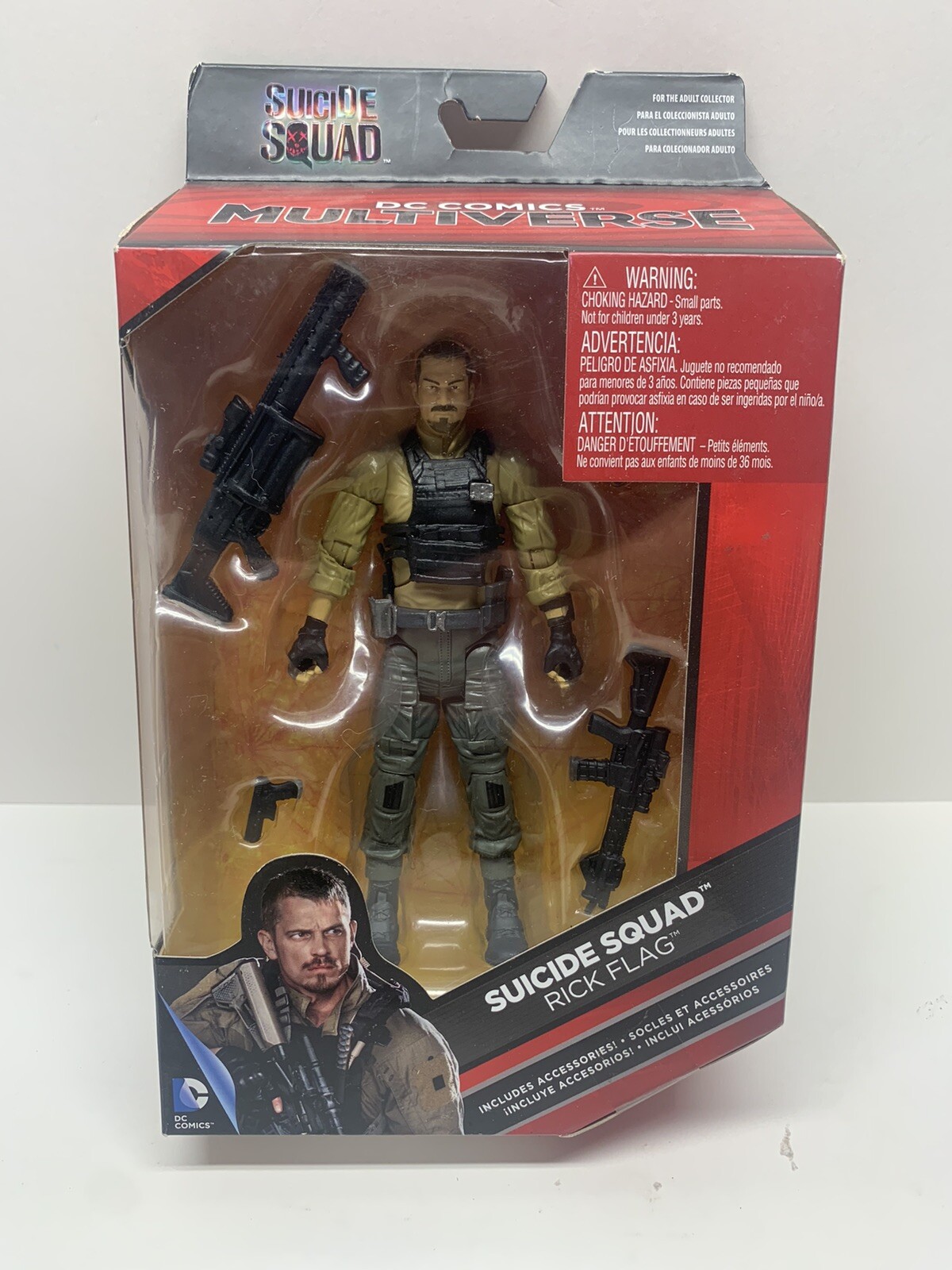 DC Comics Multiverse RICK FLAG Action Figure Suicide Squad