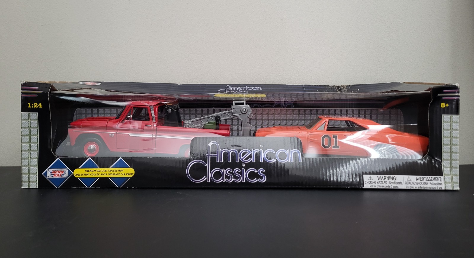Wrecker and General Lee American Classics 1:24 Scale MOTOR MAX Die Cast NEW #2