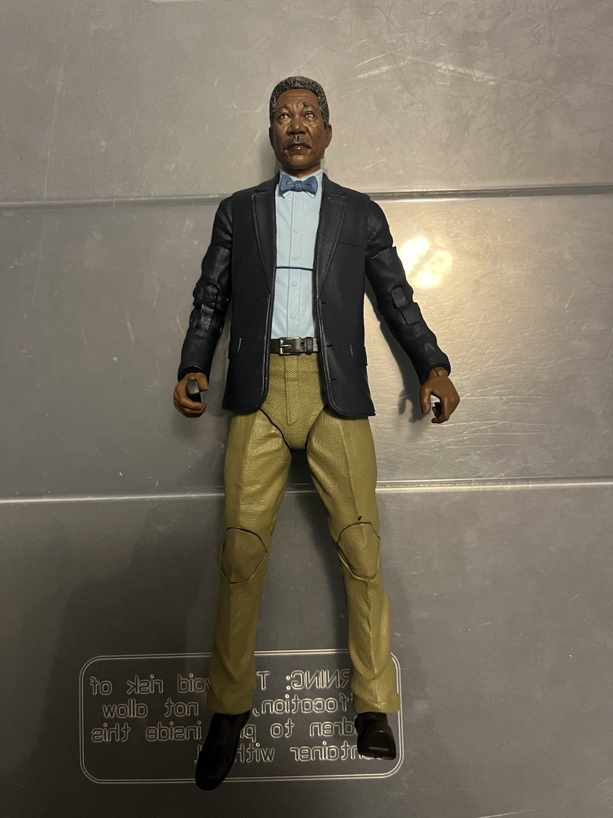 McFarlane Toys DC Multiverse Dark Knight LUCIUS FOX 7” Figure Tumbler Gold Label