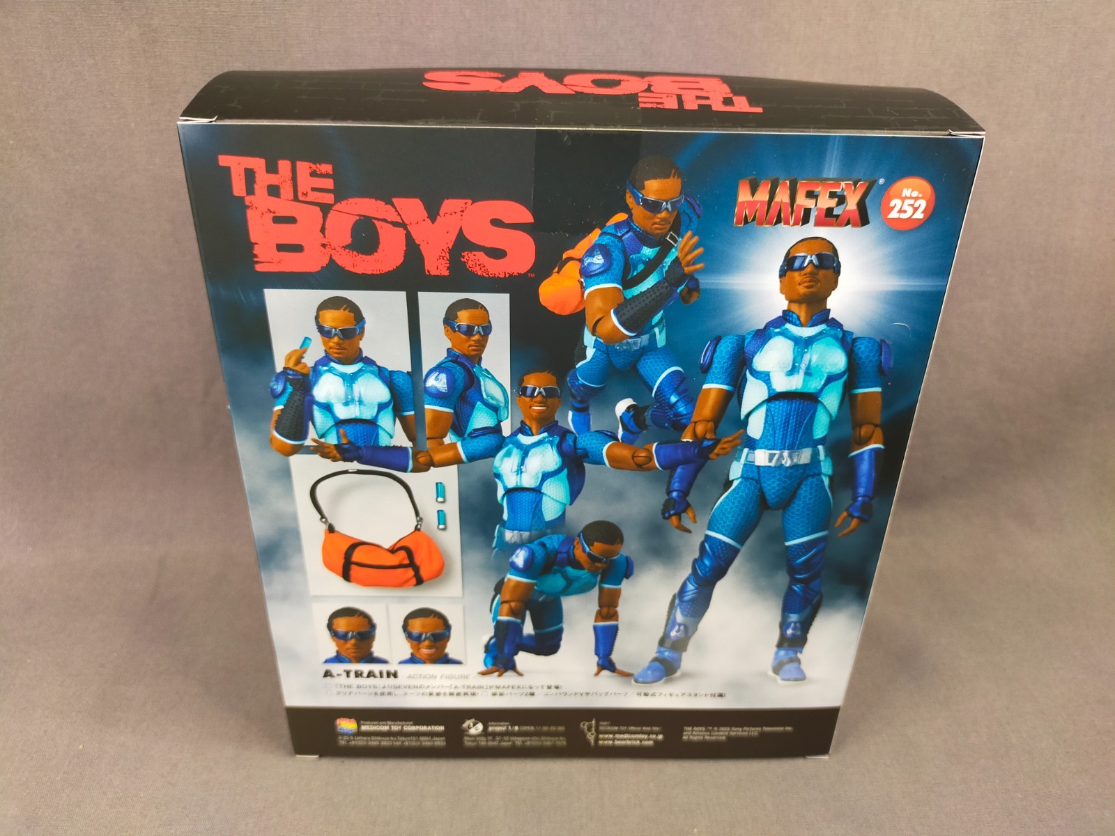 Mafex No.252 MAFEX A-TRAIN THE BOYS Medicom Toy Japan NEW