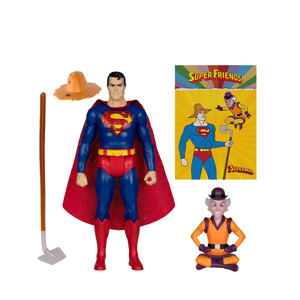 Superman and Mr. Mxyzptlk DC Retro: Super Friends 6″ Figure