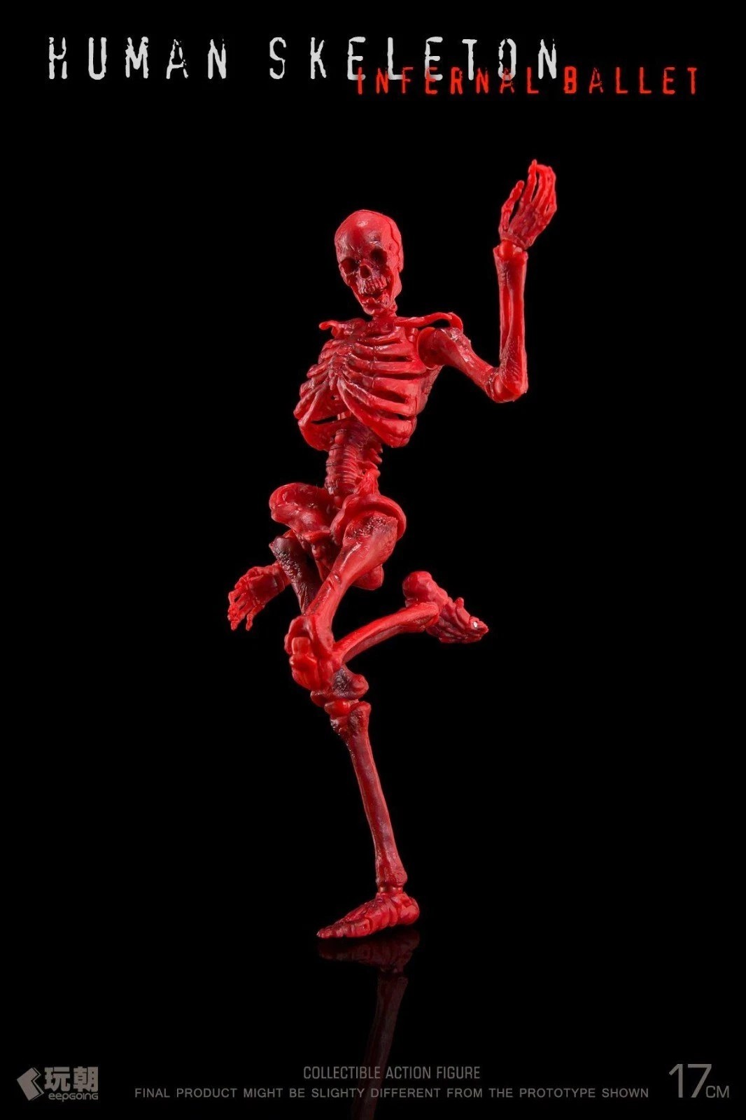 Keep Going 1/12 Articulated Human Skeleton Model Biology Classroom Action Figure