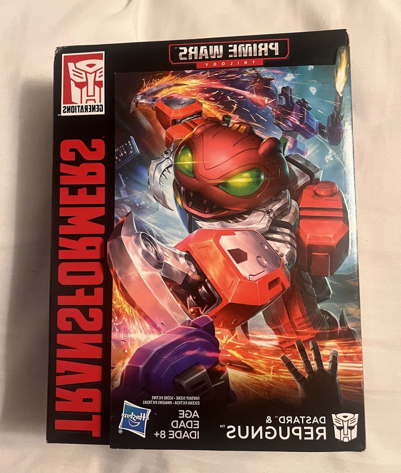 Hasbro Transformers Prime Wars Titans Return Repugnus and Dastard Deluxe Class