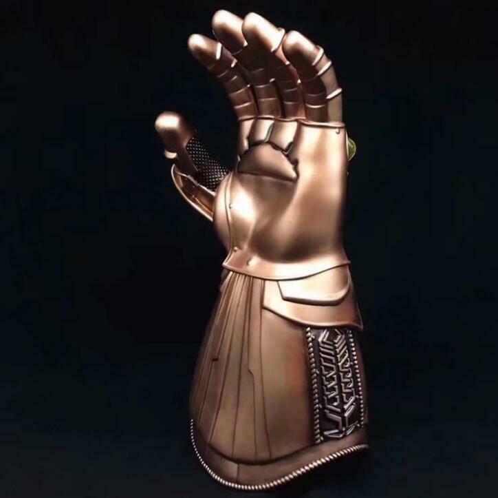 2021 Thanos Infinity Gauntlet Gloves Legends LED Light Avengers Cosplay PVC Toys