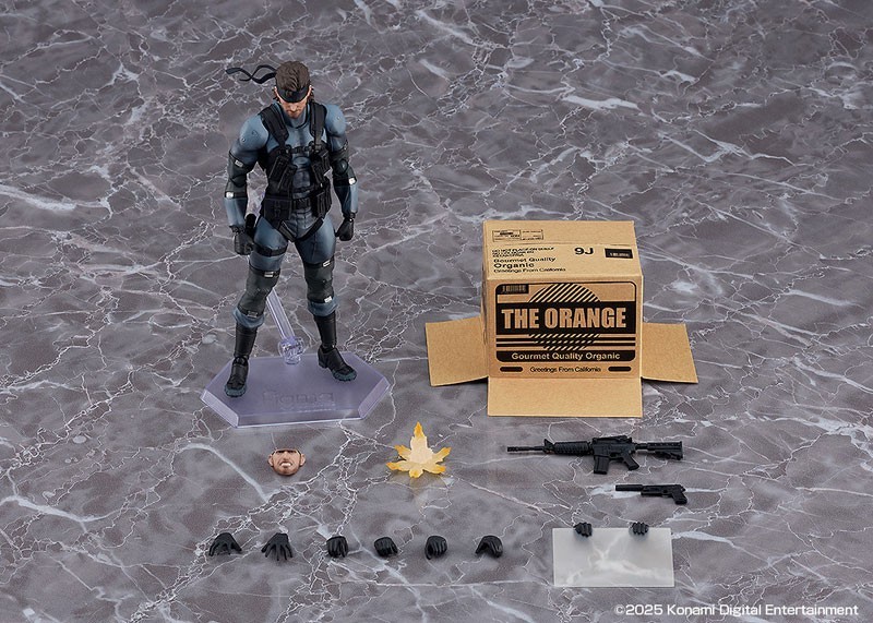 Figma Solid Snake MGS2 Ver Metal Gear Solid 2 Sons of Liberty Update Edition 645