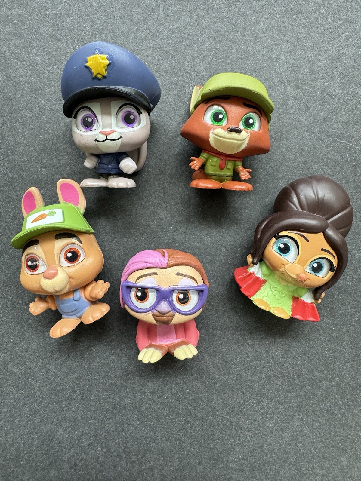 Disney Doorables Complete Set Series 11 Zootopia Judy Nick Priscilla Fru Fru Stu