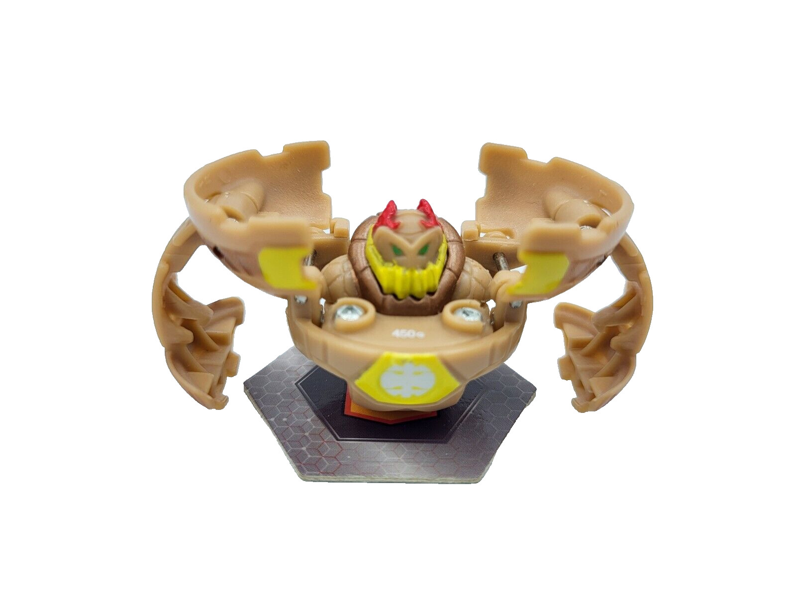 Bakugan Wilda B2 Tan Subterra New Vestroia Figure Original Battle Brawlers