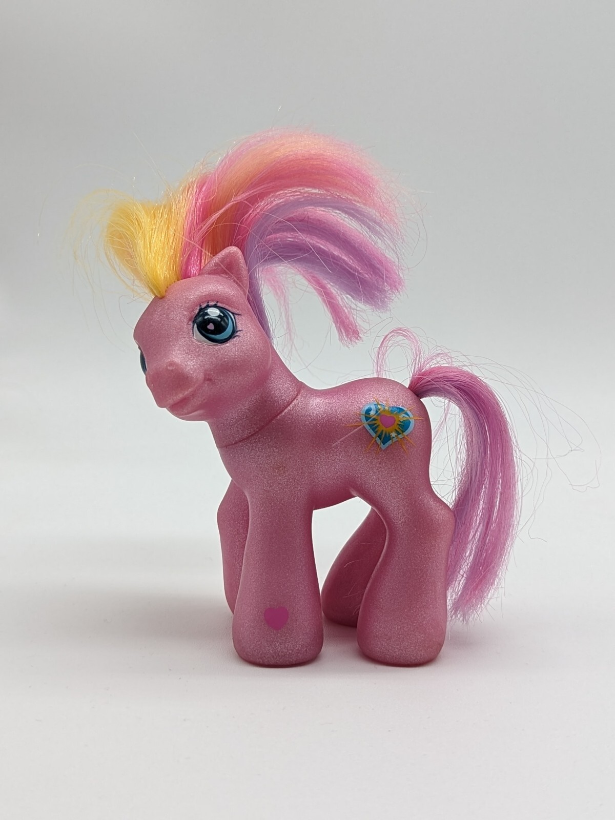 My Little Pony G3 2002 Baby Pink Sunsparkle Hasbro MLP Pink Baby Pony *Haircut*