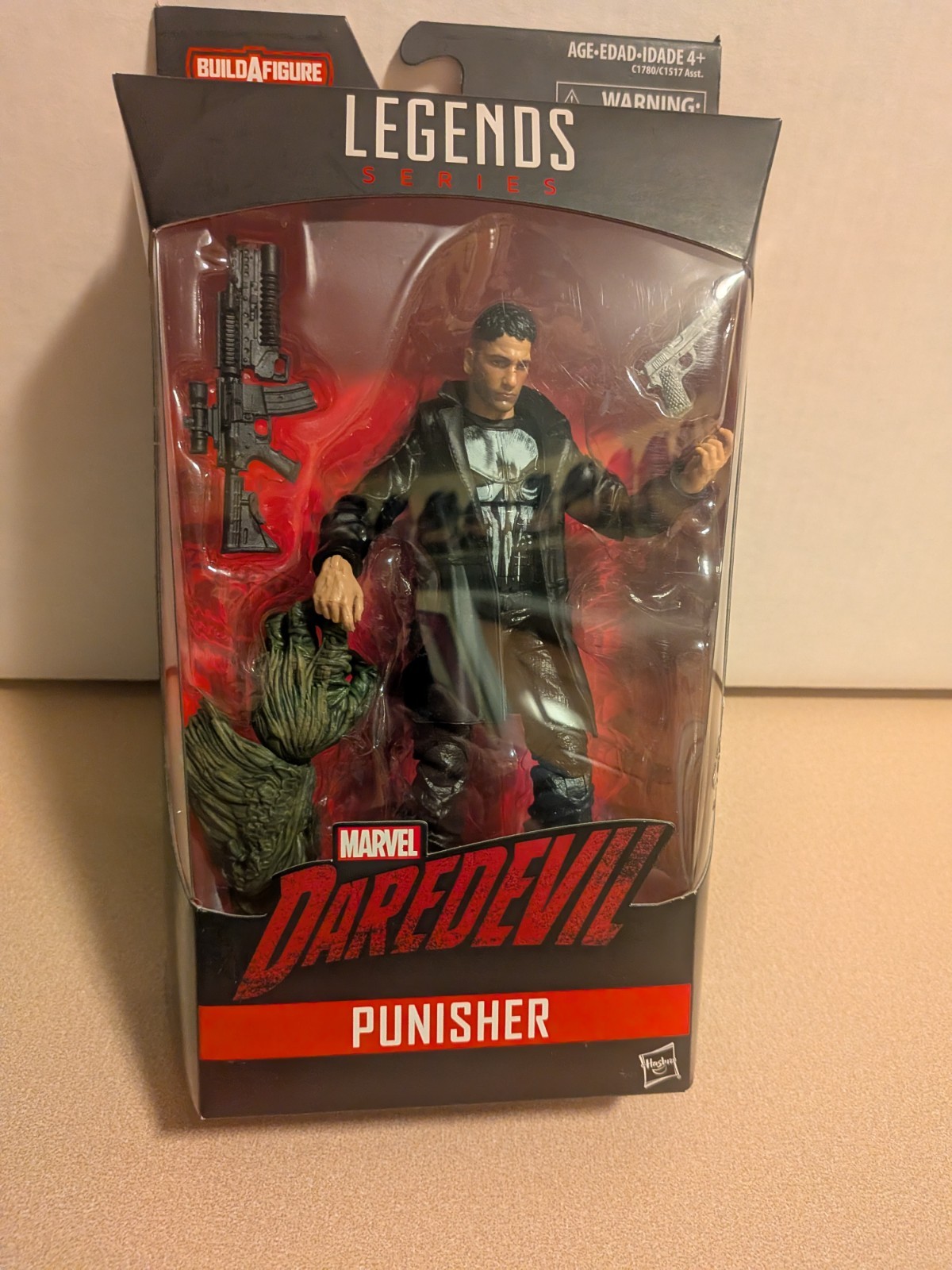 Punisher – Marvel Legends 6 inch – Man Thing BAF (2017)