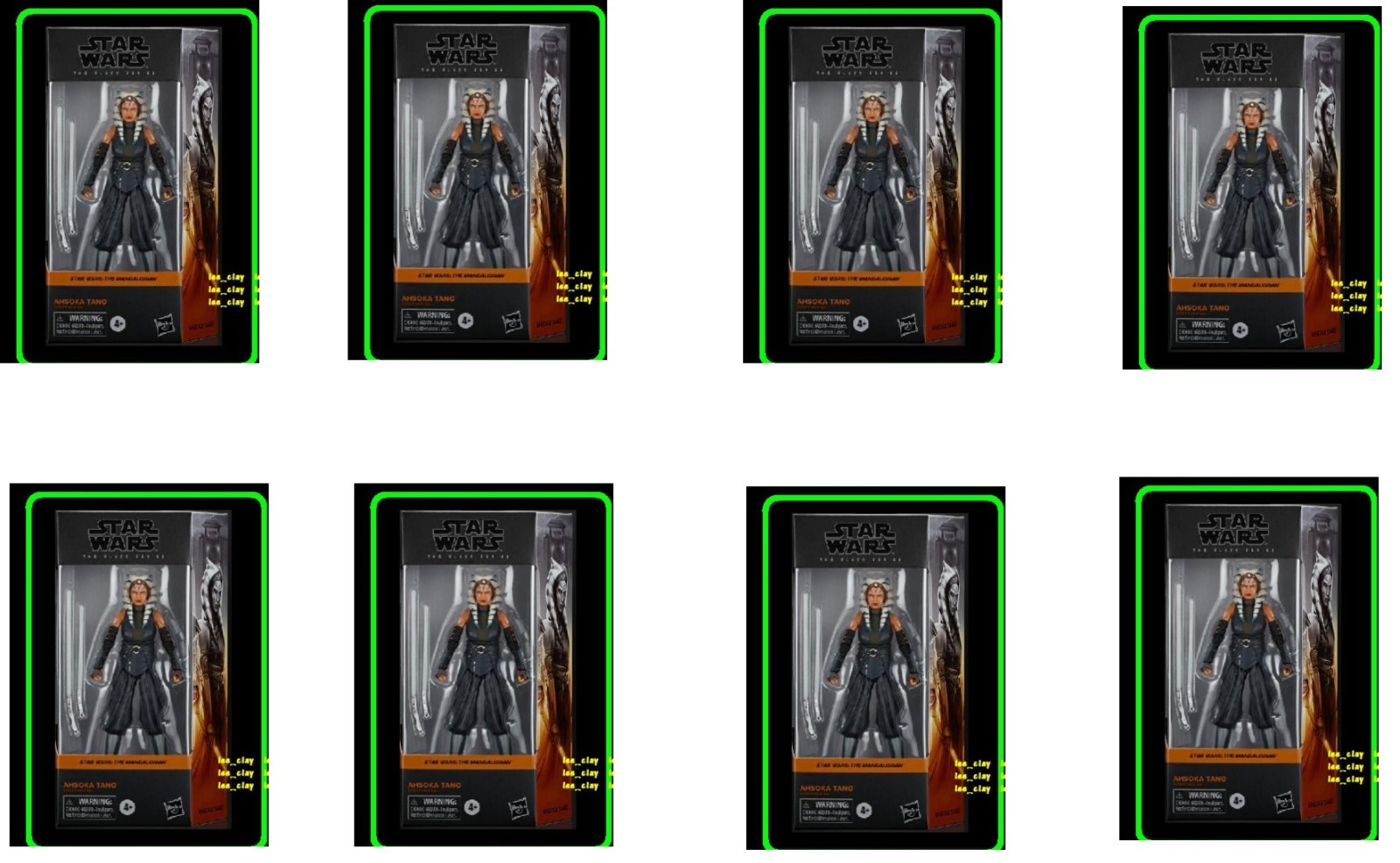 Star Wars Black Series 6″ #19 Ahsoka Tano Mandalorian NEW RosarioDawson LOT OF 8