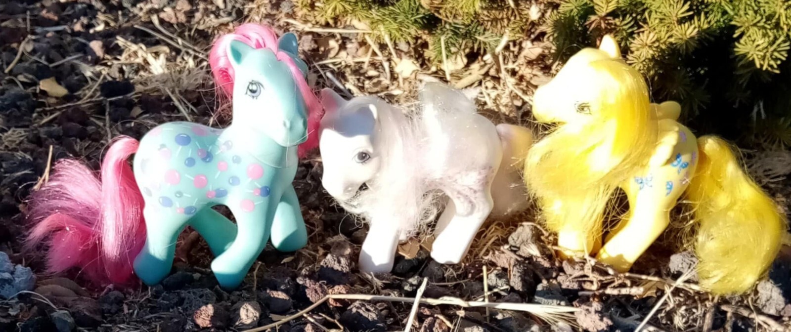 3 lot Twice as Fancy Ponies, Dancing Butterflies, Sundance & Sweet Tooth