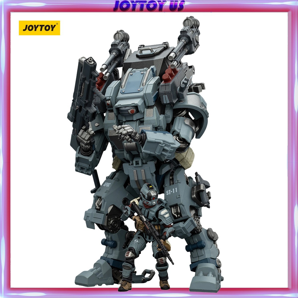 JOYTOY Dark Source 1/25 APOC Series Bedrock Sentence Heavy Fire Assault Mech