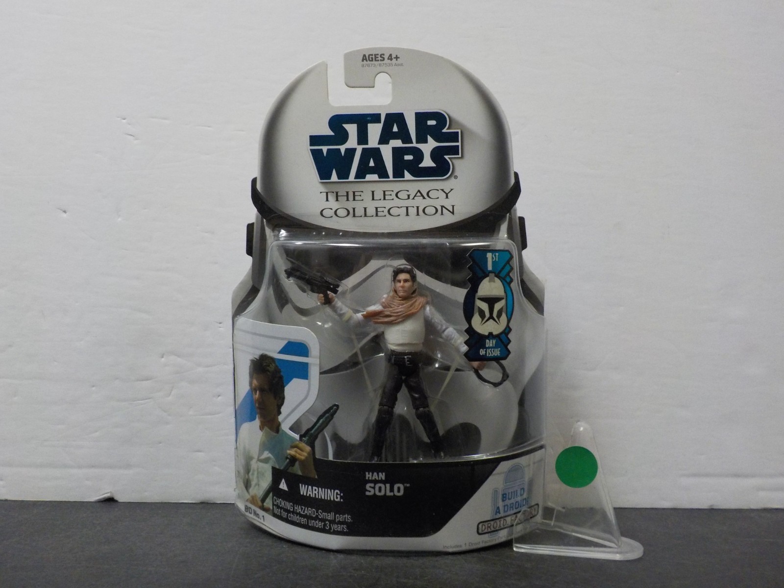 G507 Han Solo 1st Day BD1 No.1 STAR WARS The Legacy Collection NEW MOC