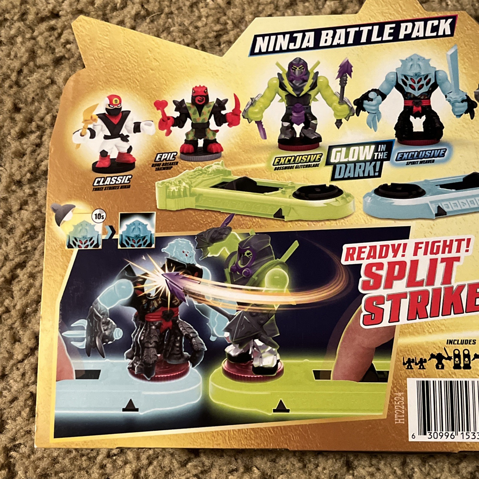 Legends of Akedo Ninja Fury NINJA BATTLE PACK 2 Beast Strikes official packs NEW