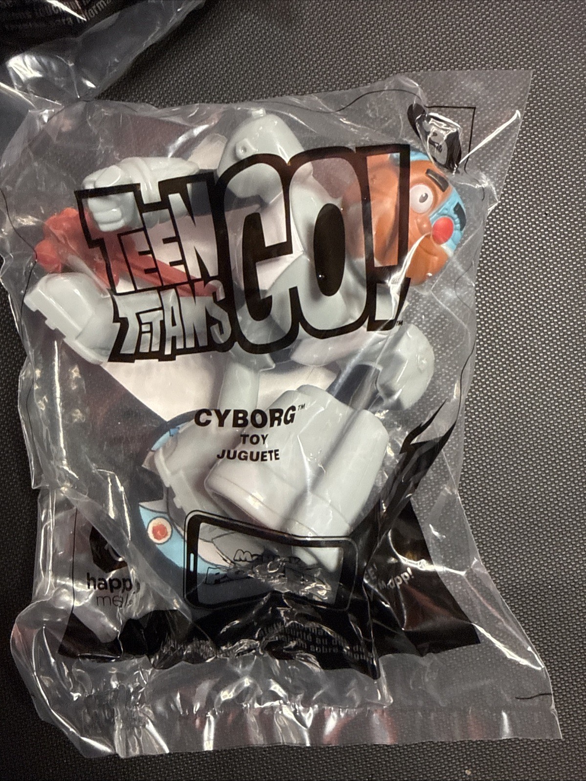 2017 DC COMICS Teen Titans Go! Series -Cyborg McDonald’s Happy Meal Toy NIP