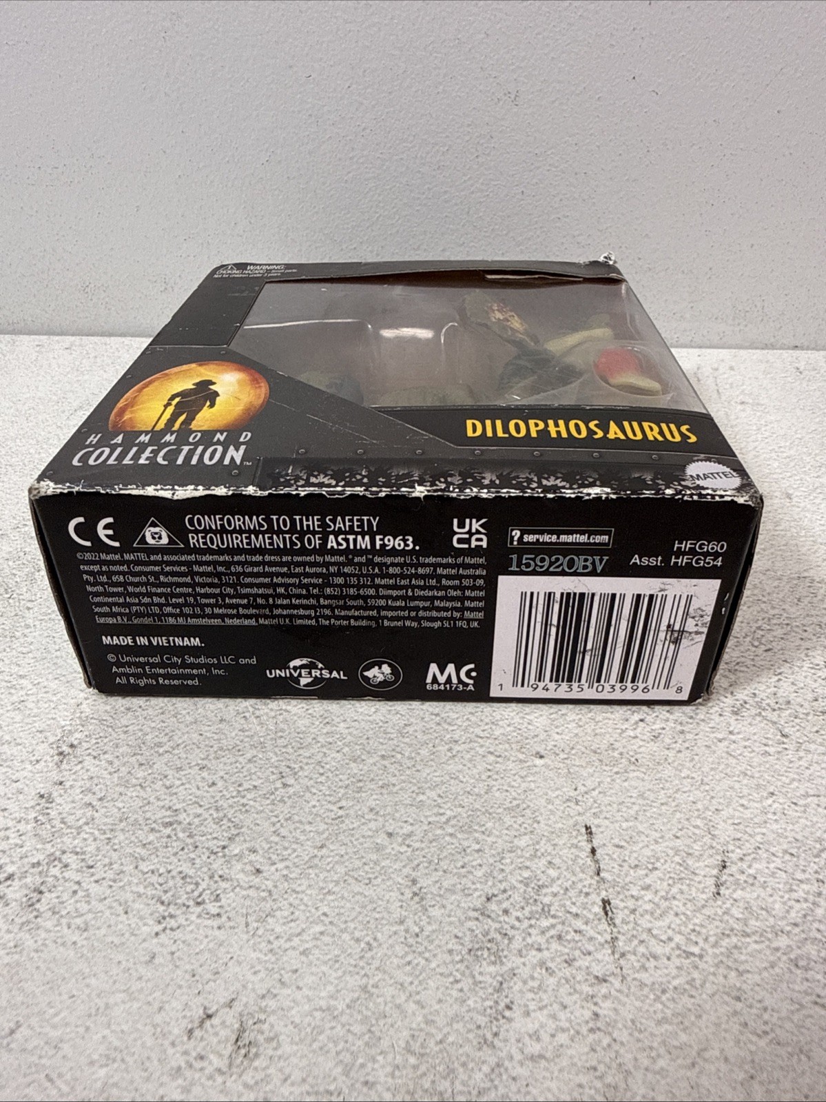 Jurassic World Hammond Collection Dilophosaurus HFG60 Brand New