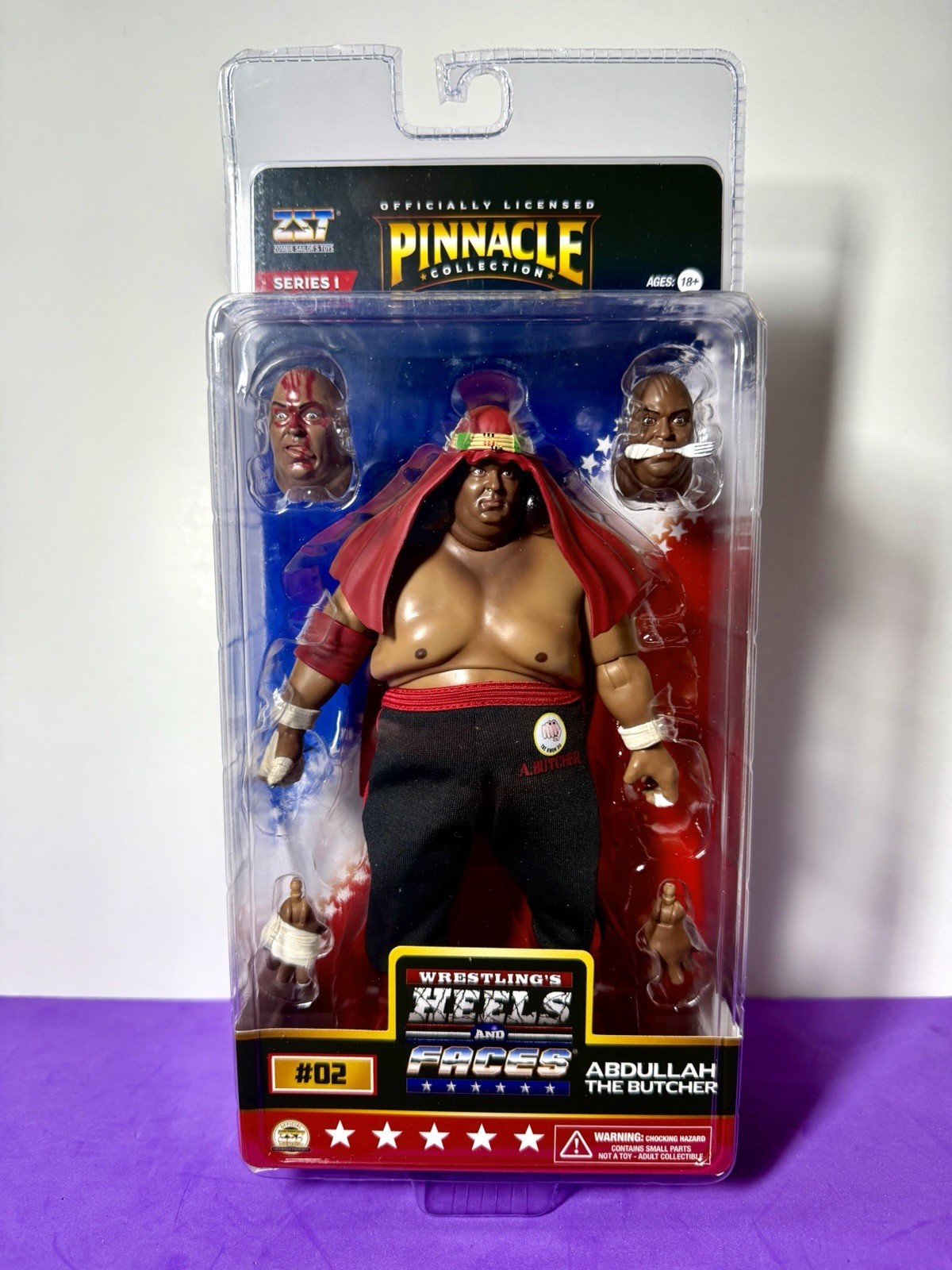 2025 ZST Pinnacle Collection Series 1: ABDULLAH THE BUTCHER Action Figure (#02)