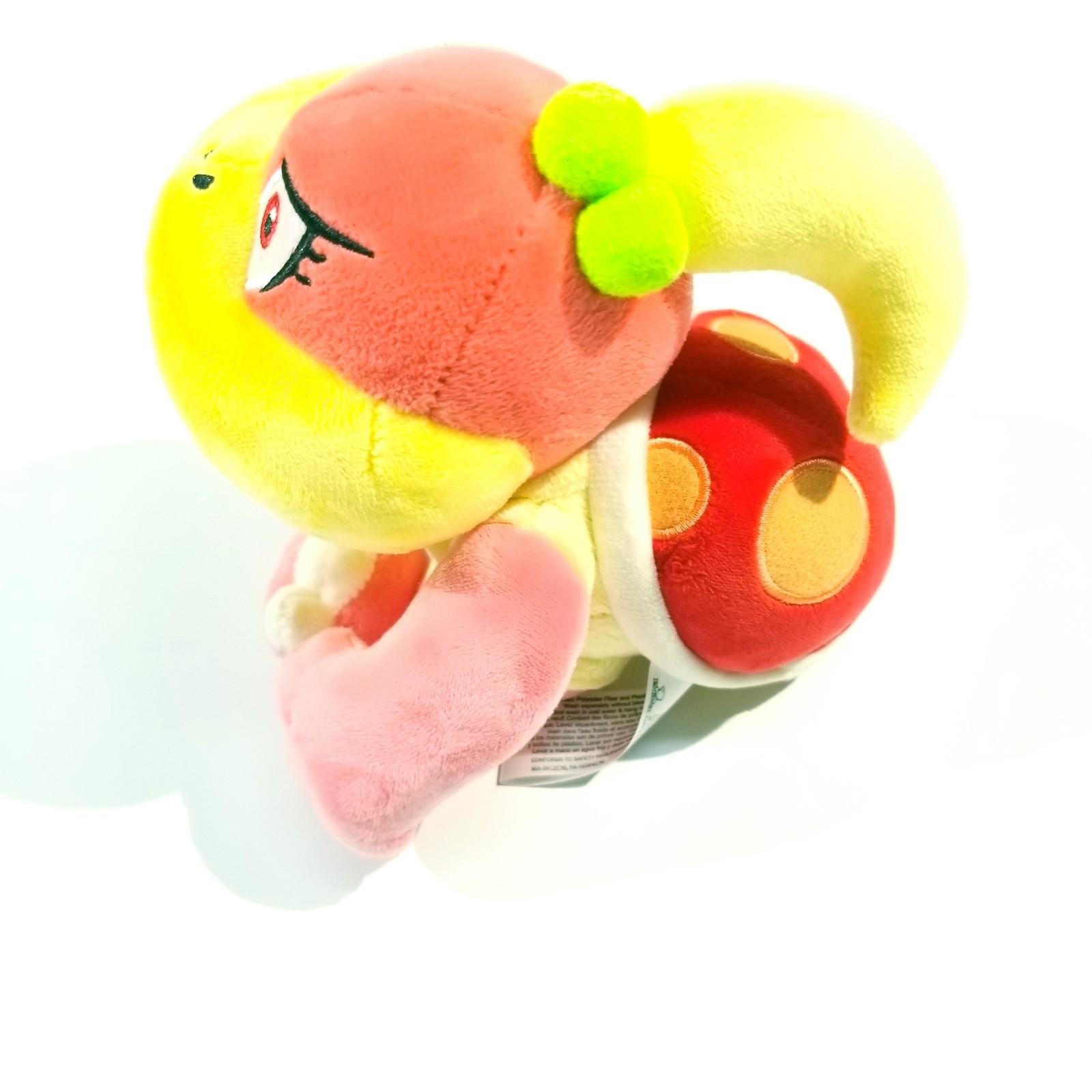 Super Mario Wendy O Koopa Plush 2015 Little Buddy Nintendo 6” Stuffed Toy