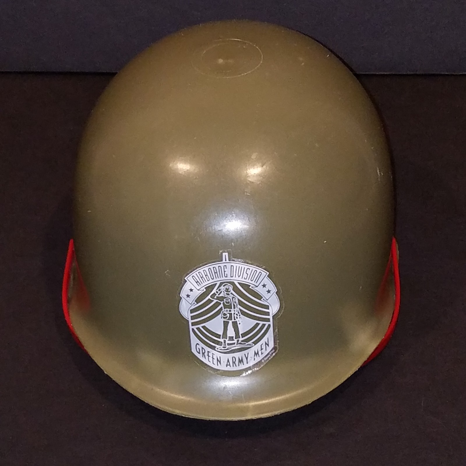 Vintage Toy Story Green Army Men Airborne Division Helmet Child Size Paratrooper