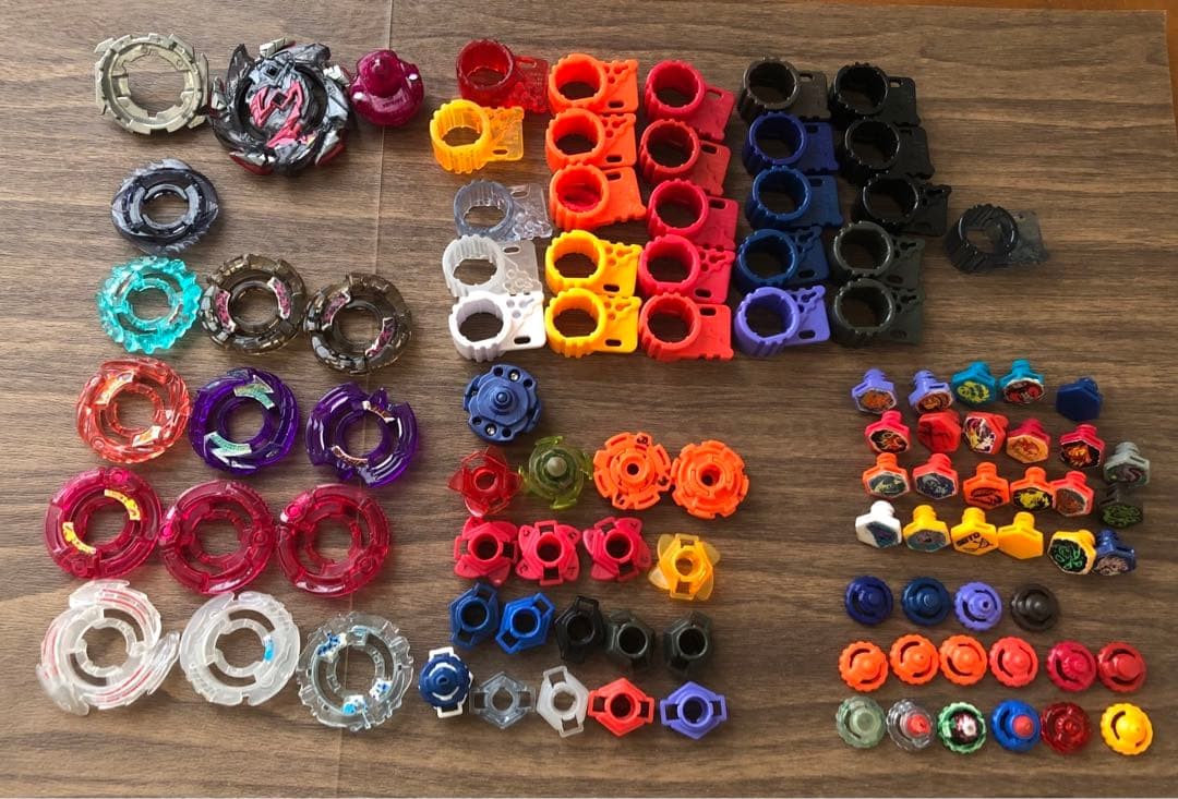 Beyblade Metal Fight Parts Lot – Used – Approx. 15-20 Years Old 063026d