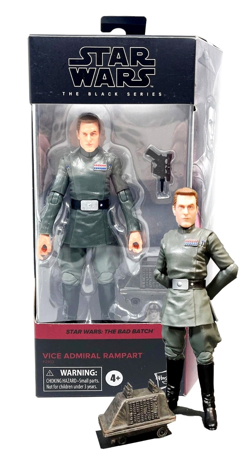 Star Wars The Black Series Vice Admiral Rampart 6″ Figure The Bad Batch MIB