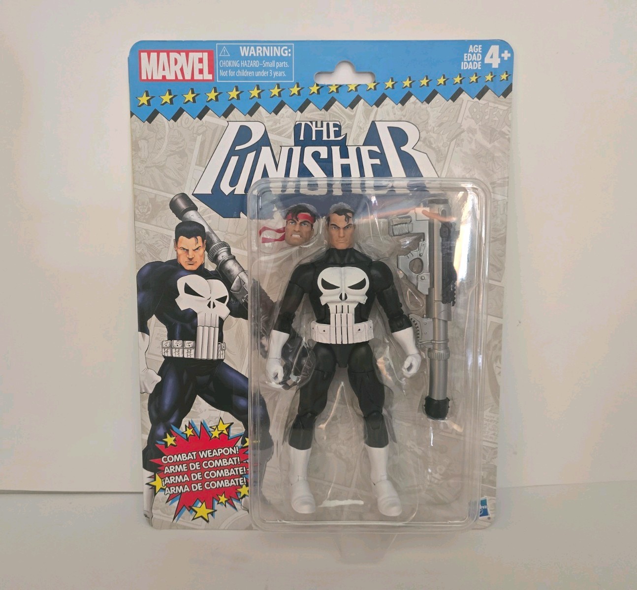 Marvel Legends Vintage Wave Series The Punisher 6-inch Action Figure Completed