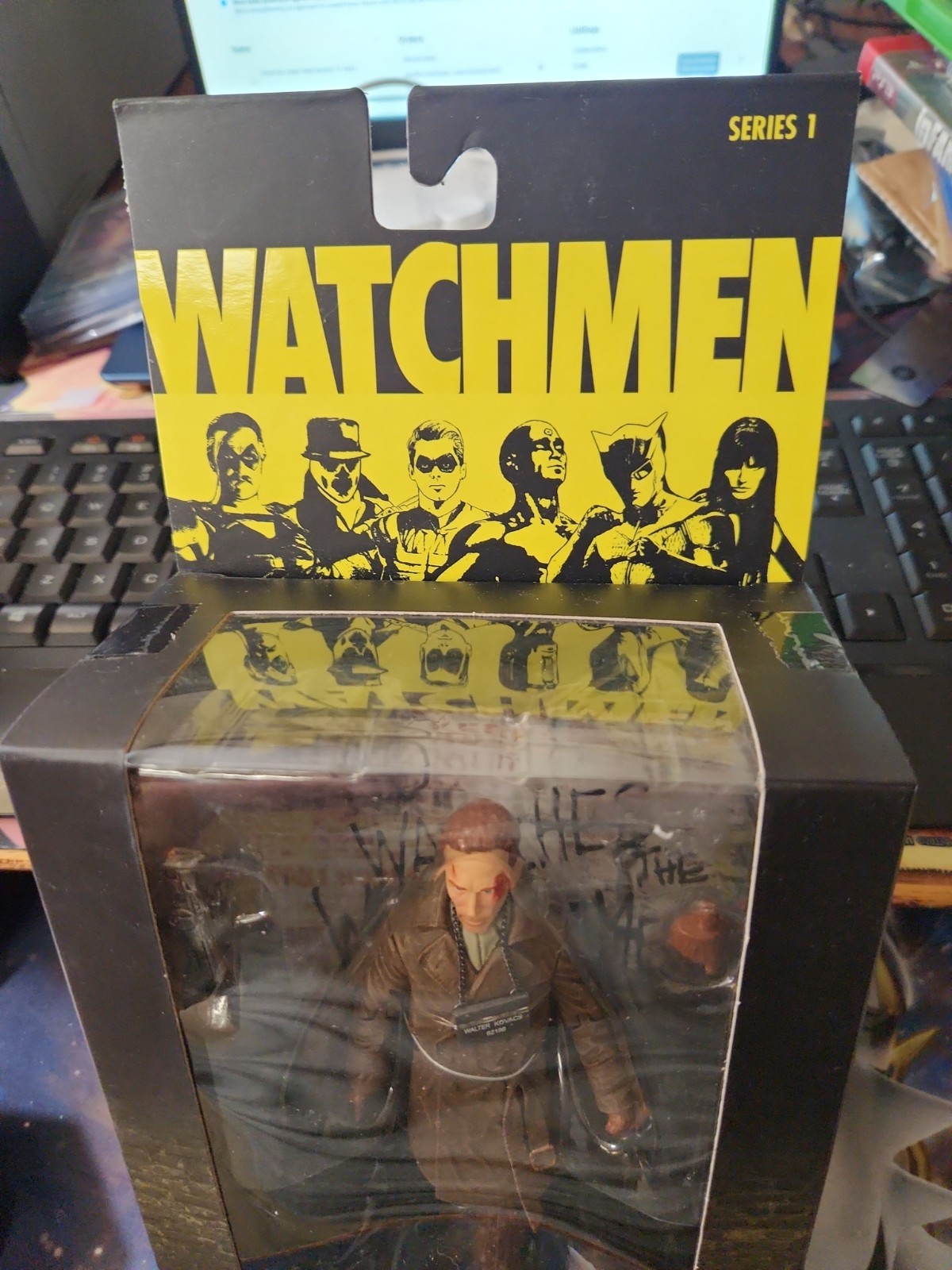 NEW DC Direct Watchmen Rorschach Collector Action Figure Series 1 2009 NIB Rare