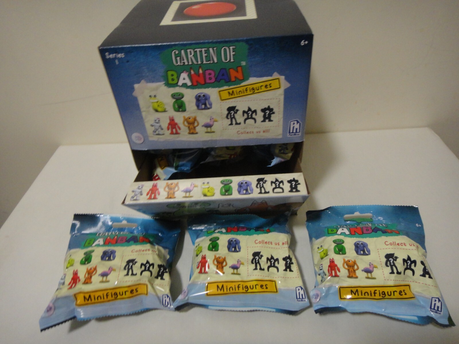 2024 Offical Phatmojo Garten Of Banban Mini Figure Series 1 CASE OF 24 w/display