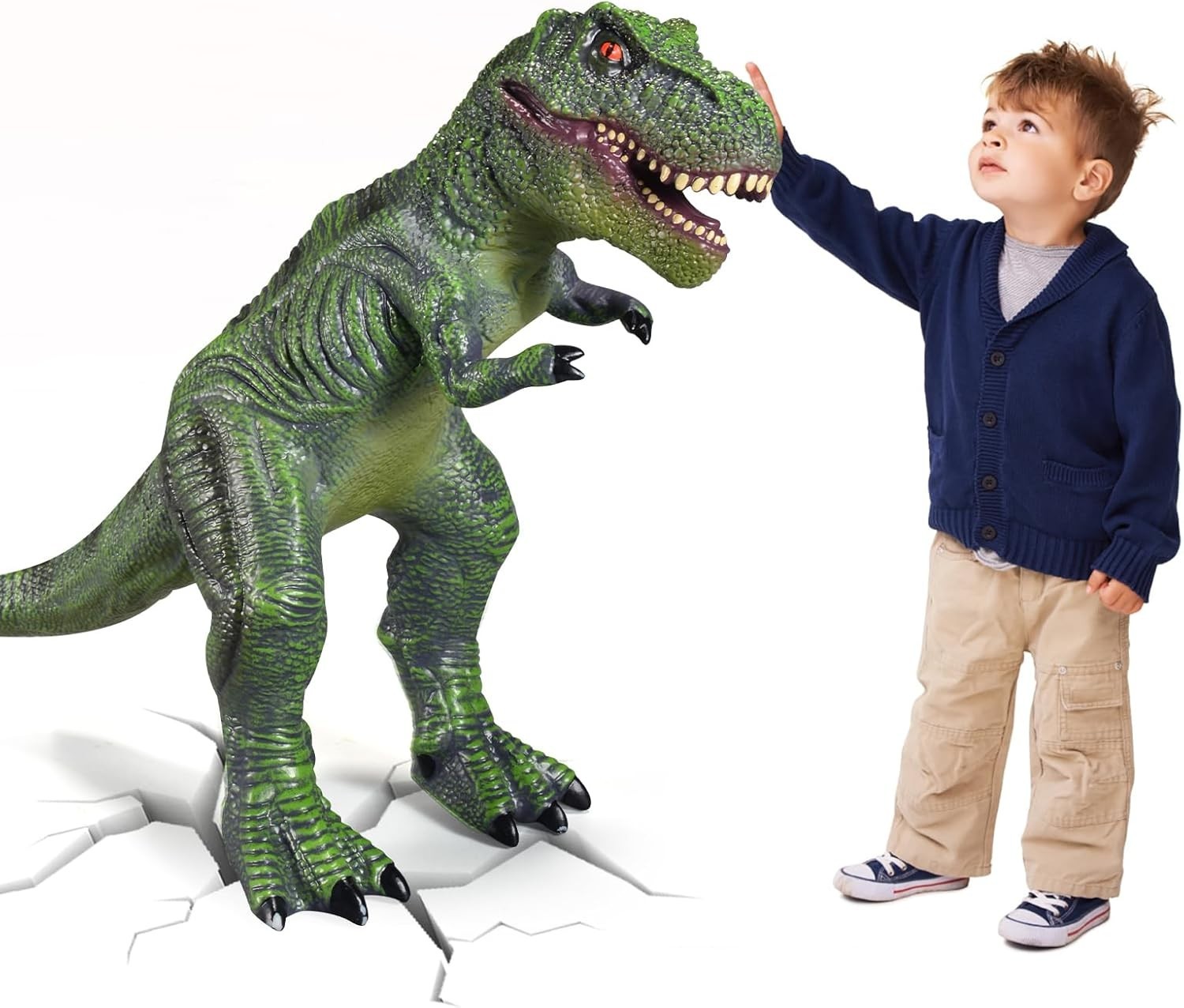 Big Dinosaur Toys for Boys 28 inch Large Gigantosaurus TREX Dinosaur Toys, Giant