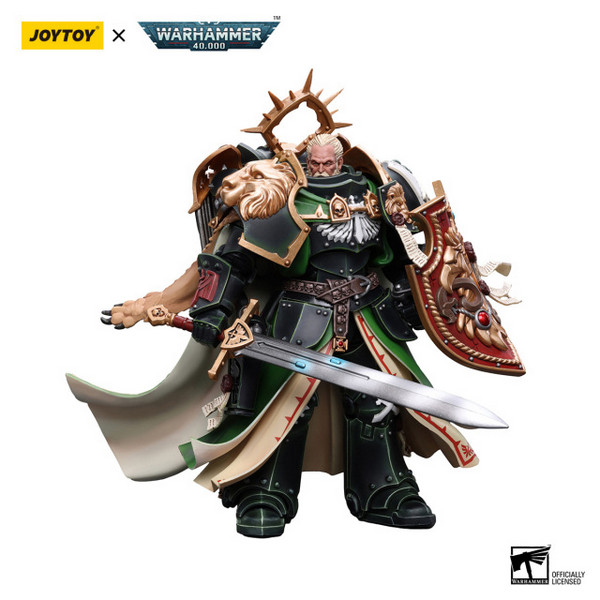 JOYTOY Warhammer 40K 1/18 Action Figure Dark Angels Primarch Lion El‘Jonson Toys