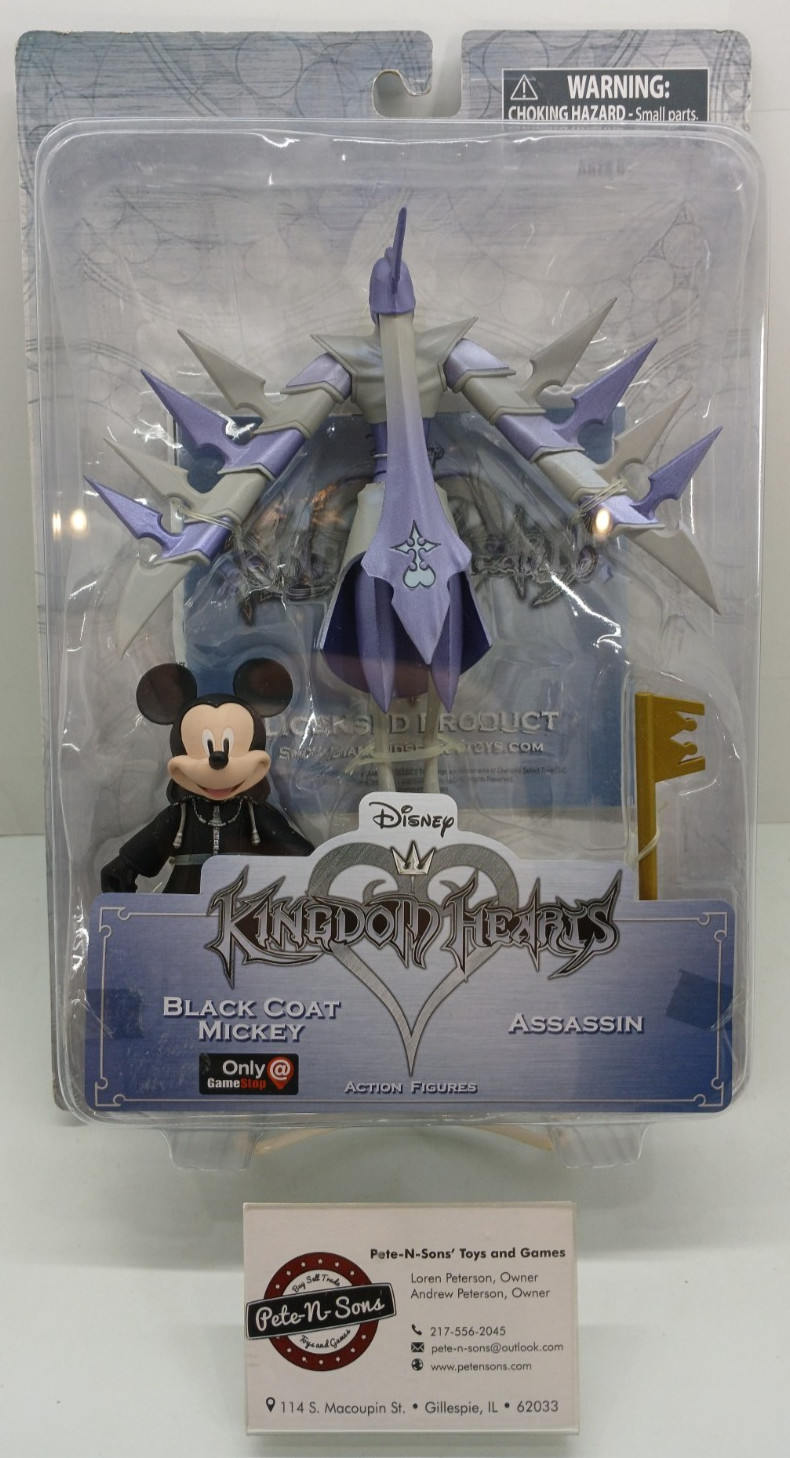 2019 Diamond Select: Kingdom Hearts: Black Coat Mickey and Assassin: Sealed