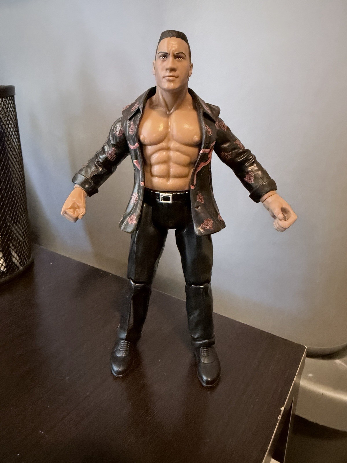 Jakks WWF Titan Tron Live Smackdown The Rock Action Figure WWE