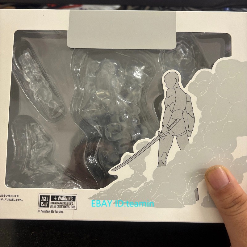 Transparent White Smoke Effect Accessories Fit 1/12 Scale Action Figure In Stock