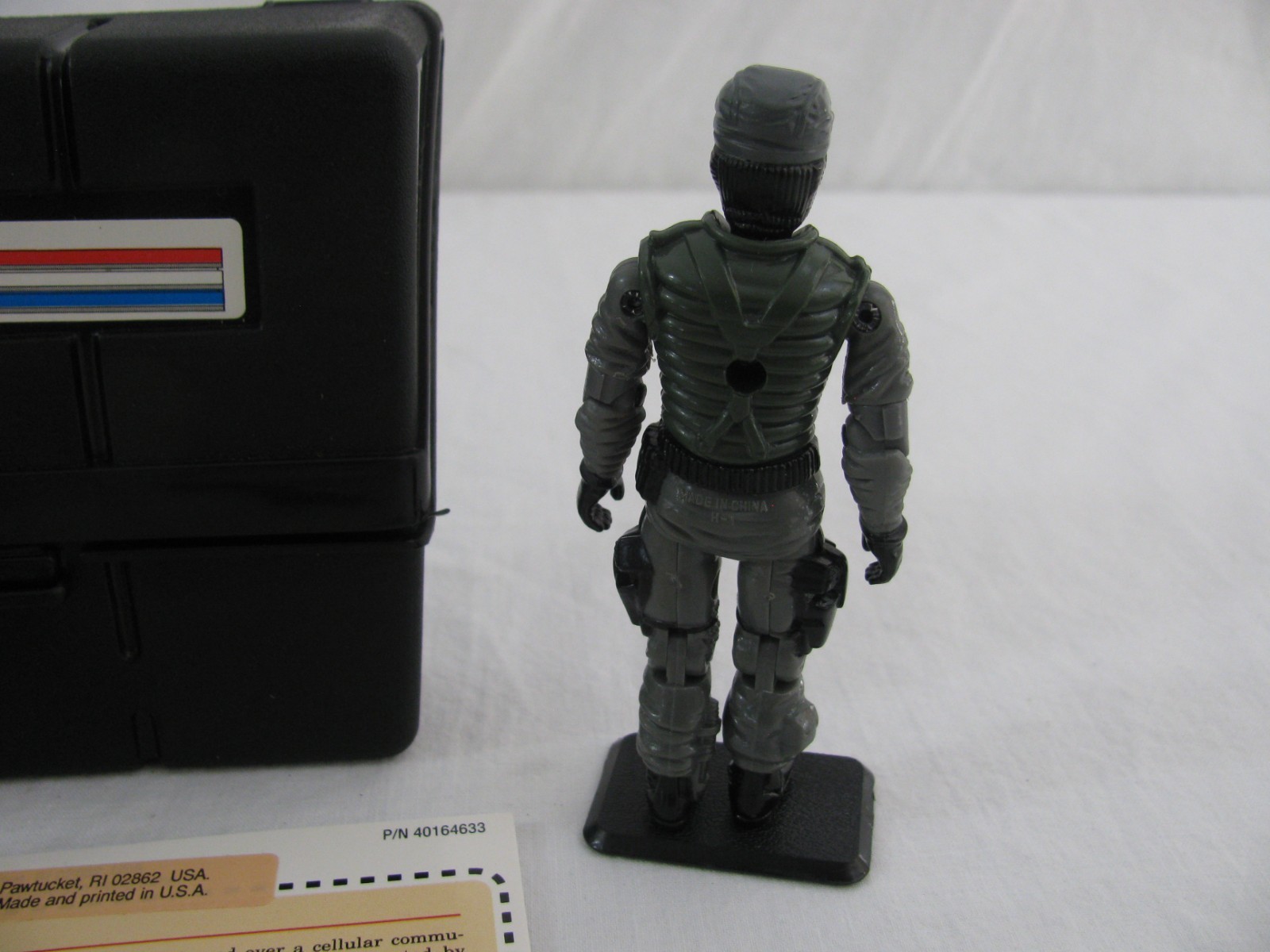 Hasbro Gi Joe Rapid Deployment Force Shockwave & Fast Draw w/ Weapons & Case VG